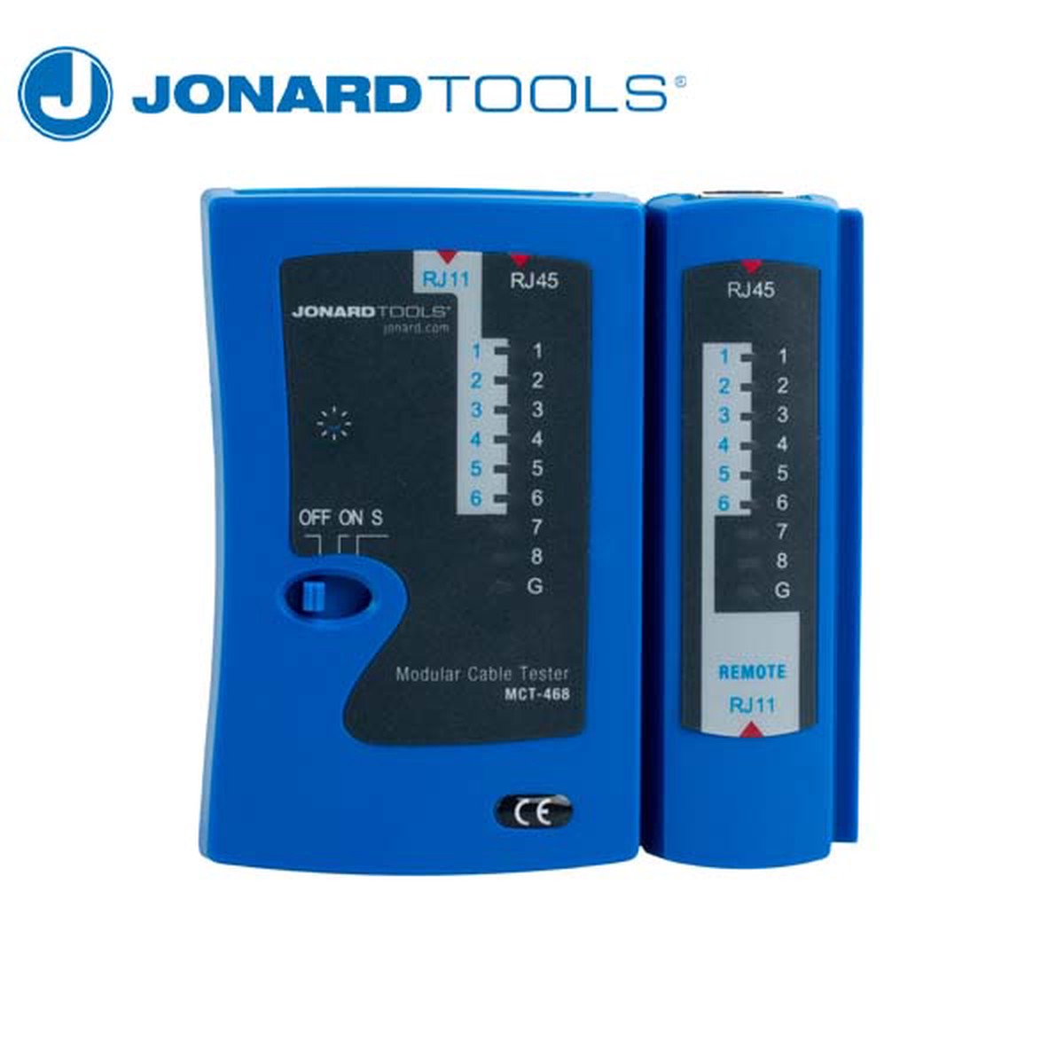 Jonard Tools - Modular Cable Tester for RJ45 - RJ12 - RJ11 Cables