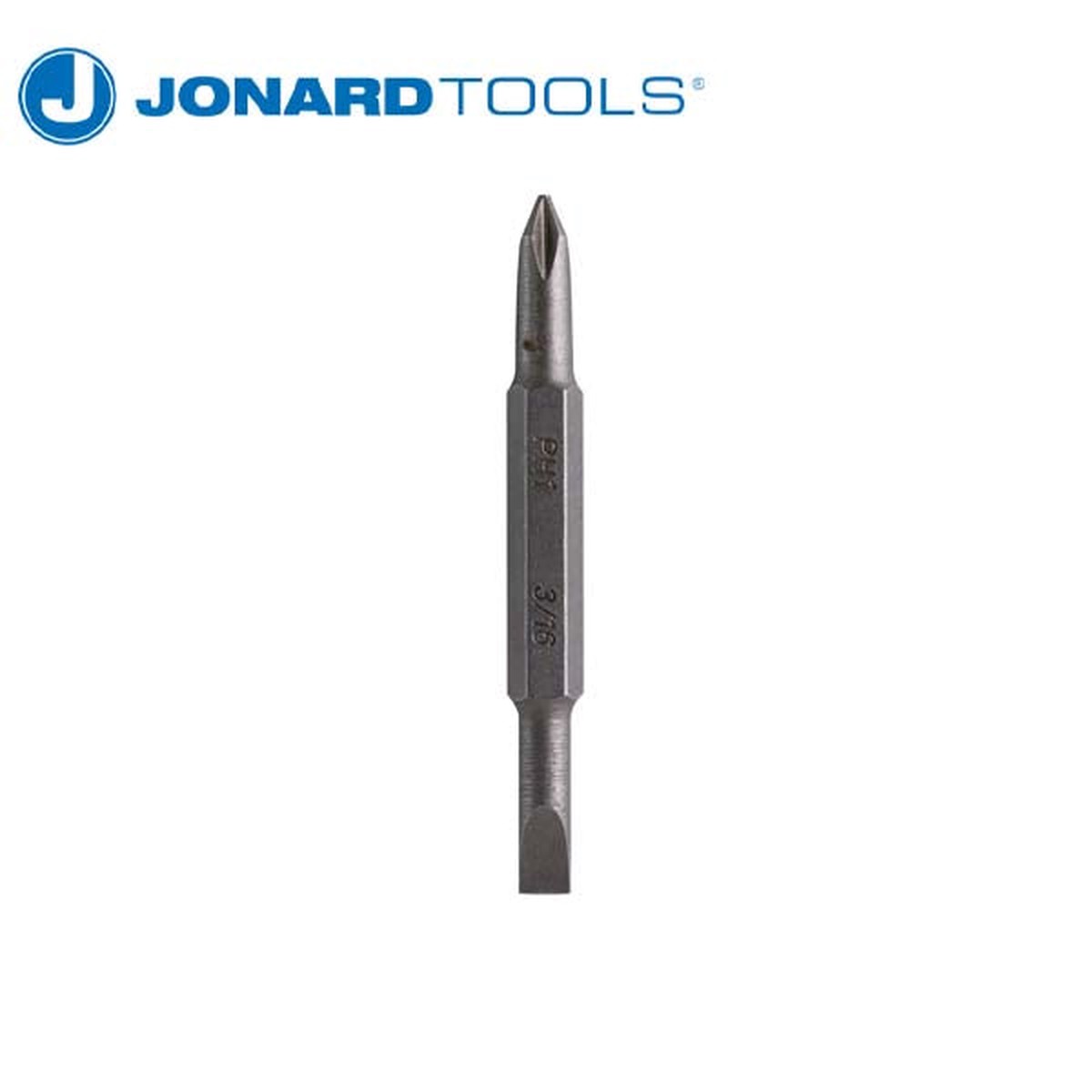 Jonard Tools - Replacement Bit - Phillips #1 & Slotted 3/16"