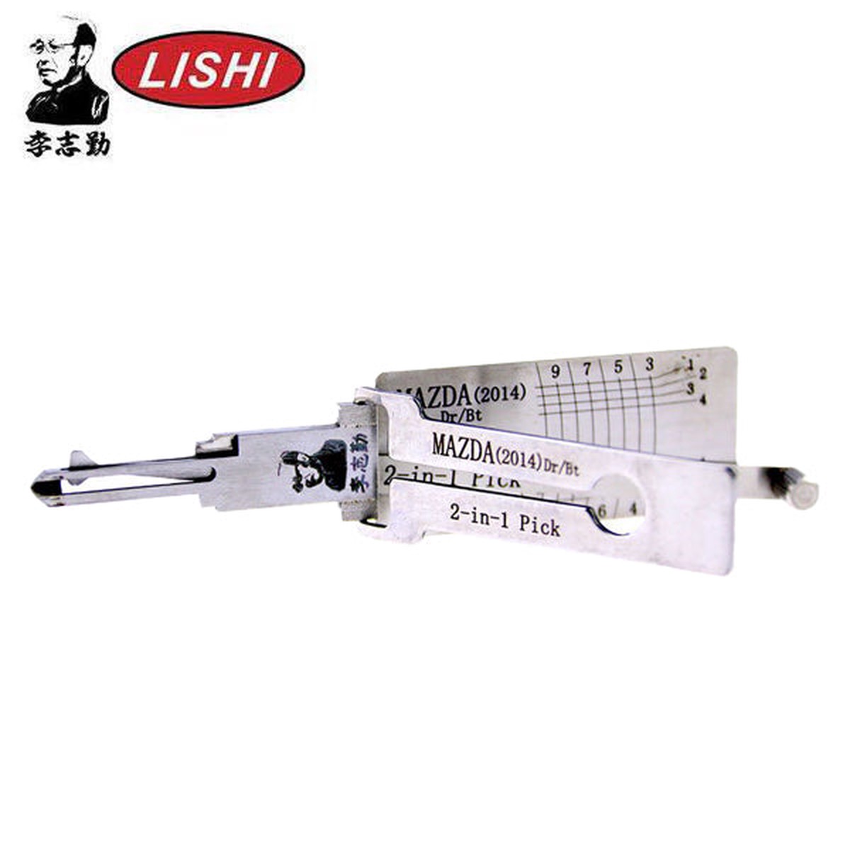 ORIGINAL LISHI - MAZ Mazda 2014+ / 2-In-1 Pick & Decoder / 10-Cut / Door / Boot / AG