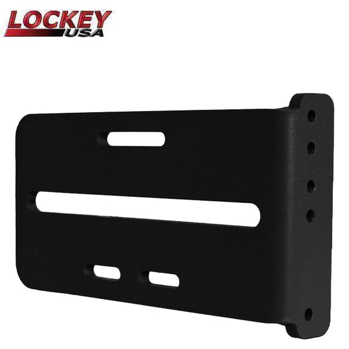 Lockey - PS-SB - Adjustable Strike Bracket for Panic Bars - Powder Coated - Black