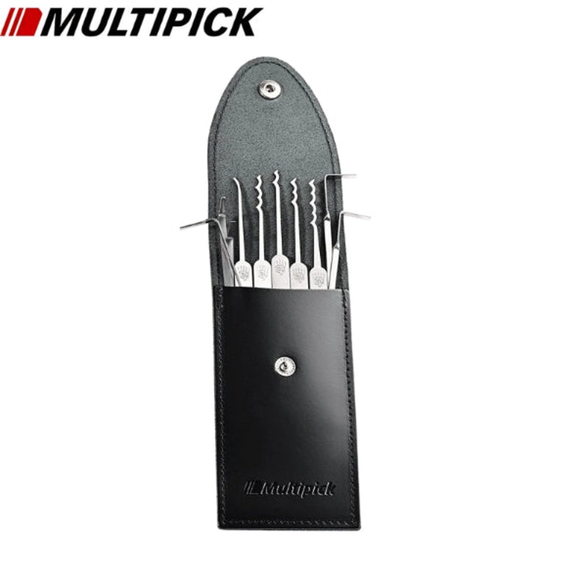 Multipick - ELITE 10 Lock Noob Duo Peak Rake Lock Pick Set (MP3PNS17)