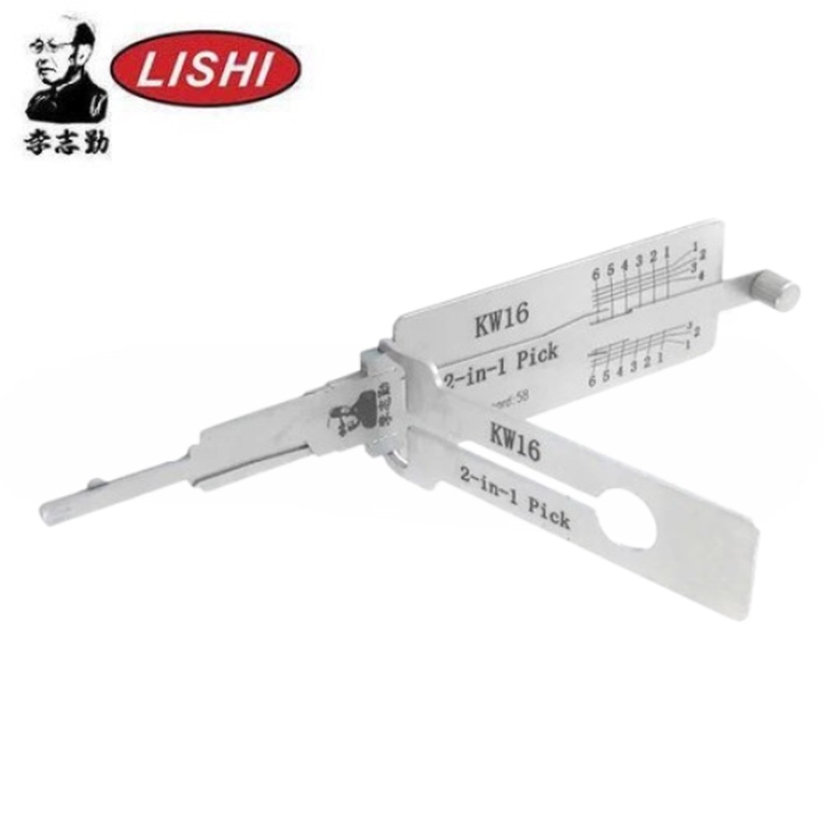 ORIGINAL LISHI - Kawasaki Motor Bikes KW16 / 2-In-1 Pick & Decoder / AG