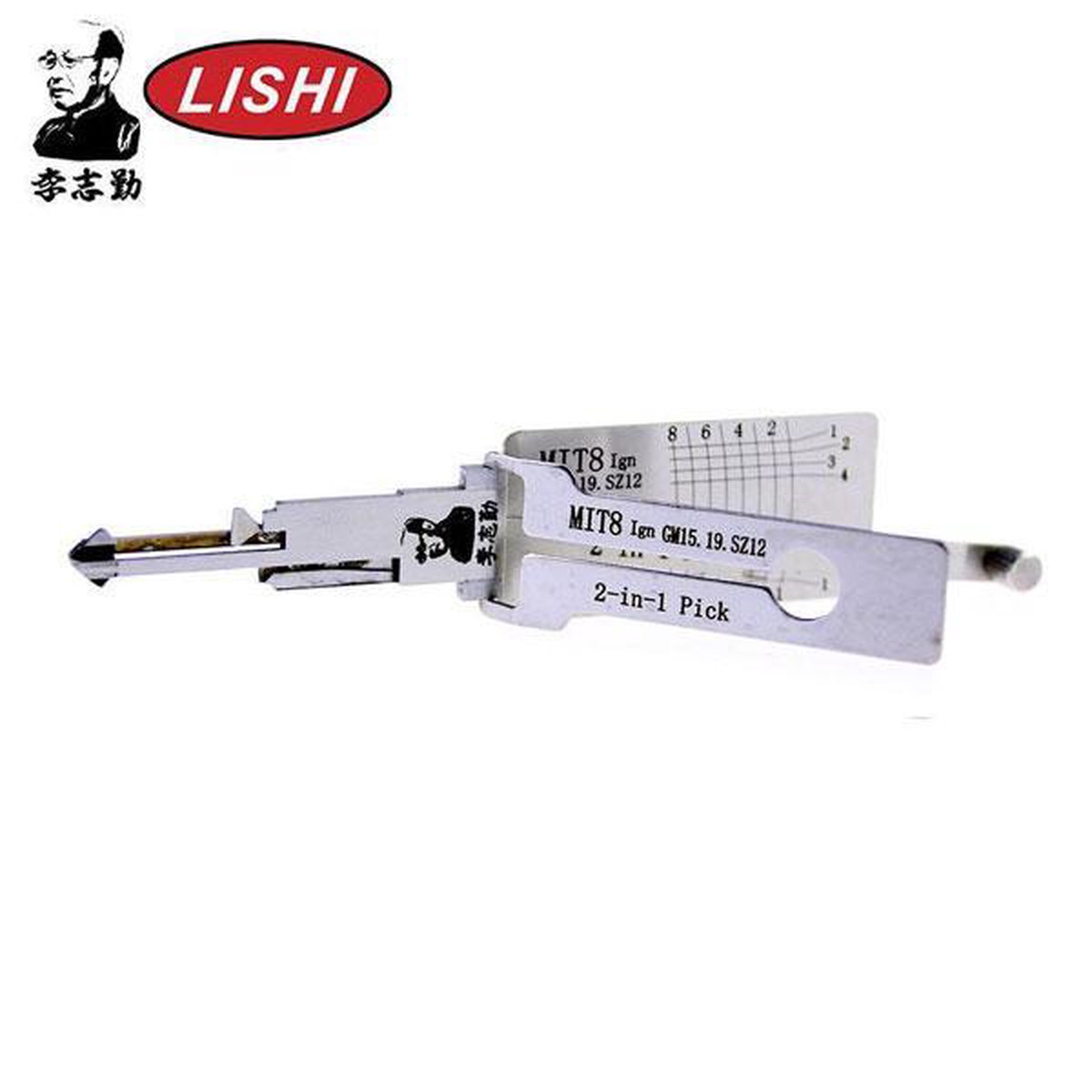 ORIGINAL LISHI - MIT8 Mitsubishi / 2-in-1 Pick & Decoder / IGN