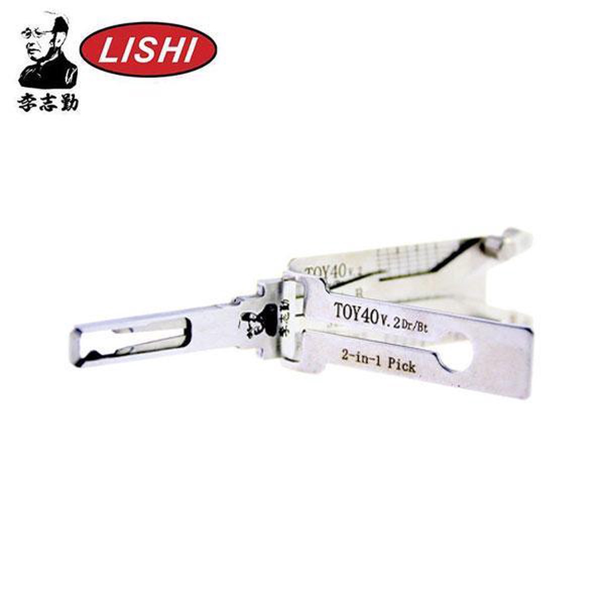 ORIGINAL LISHI - TOY40 Toyota / 2-in-1 Pick & Decoder / Quad Lifter / HS