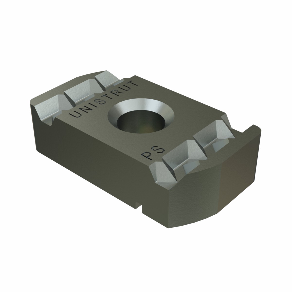 P4012 - Channel Nuts w/o Spring (1-5/8" Series) - 5/8" Thread Size