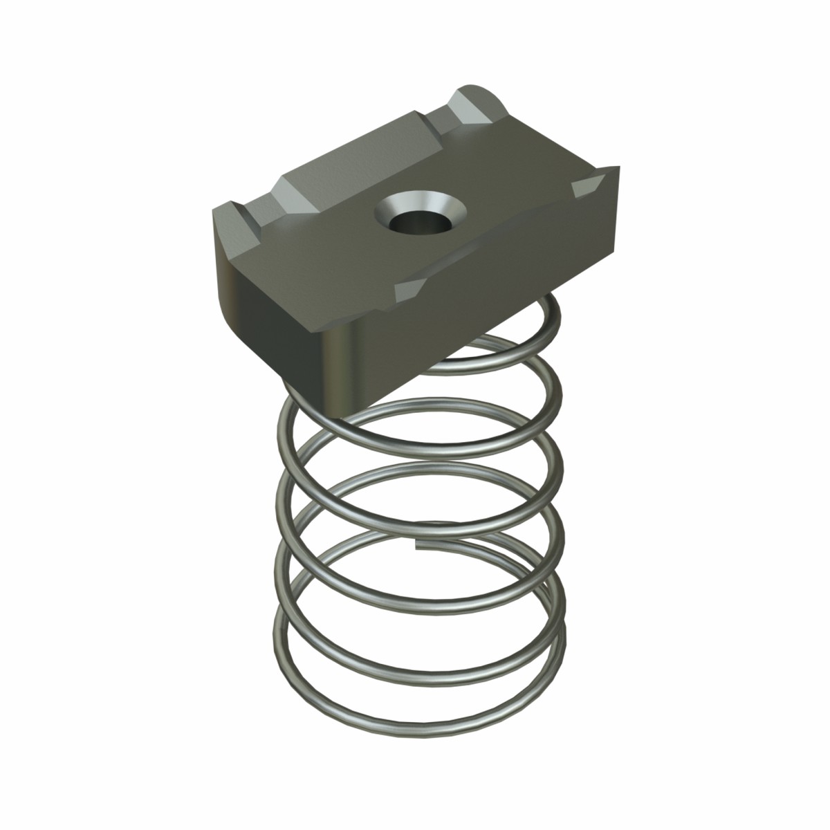 P6006 - Channel Nut W/Spring (13/16" Series)