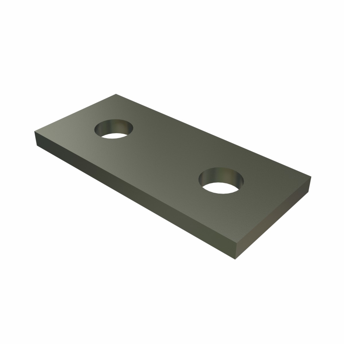 Unistrut P1065 - 2 Hole, Flat Plate Fitting