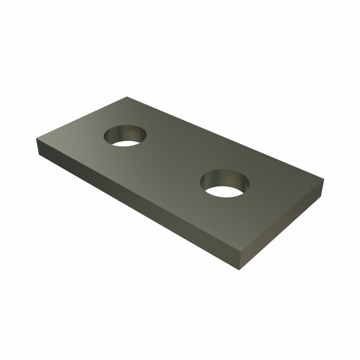 Unistrut P1924 - 2 Hole, Flat Plate Fitting