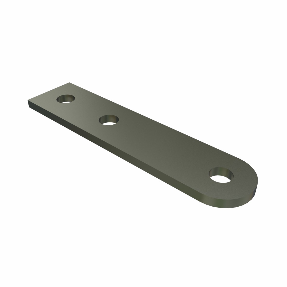 Unistrut P2324 - 3 Hole, Flat Plate Fitting