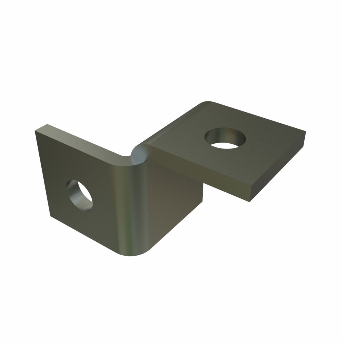 Unistrut P2341 - Wing Shape Fitting, Right Hand (shown)