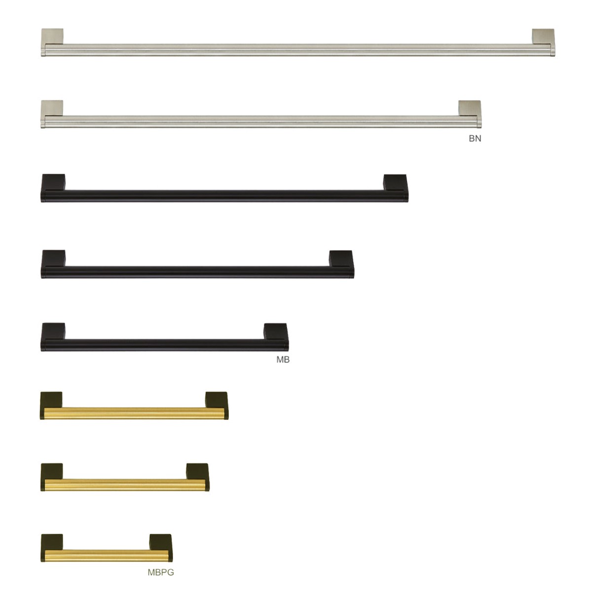 368 Series Bar Handles