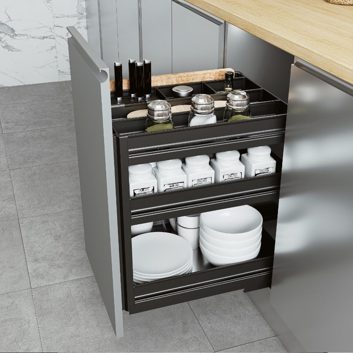 Pull-out Base Cabinet Unit