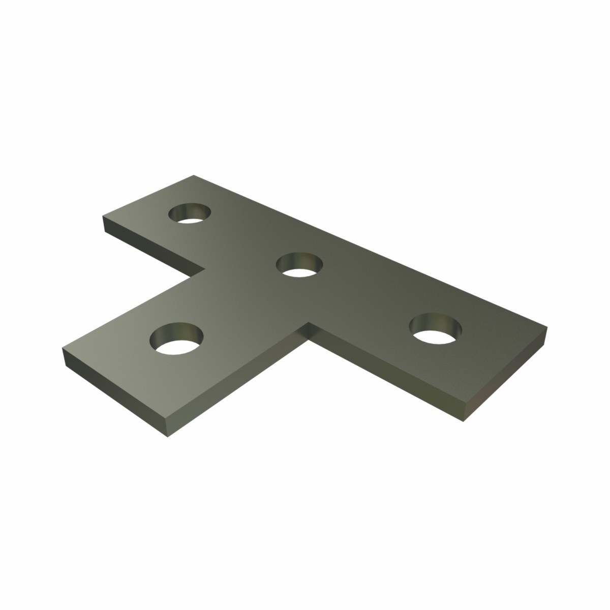 Unistrut P1031 - 4 Hole, Flat Plate Fitting