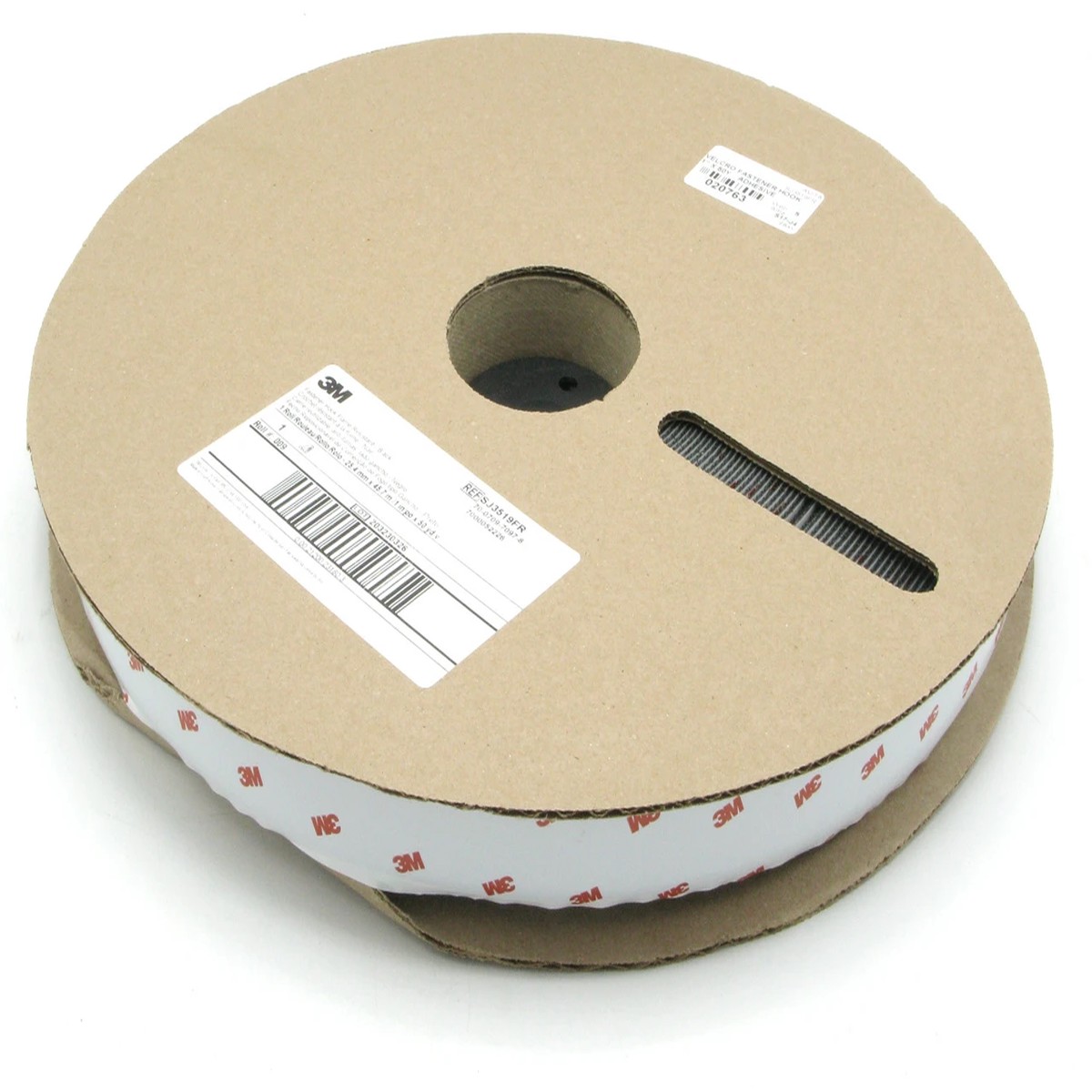 3M SJ3519FR Flame Resistant Hook Fastener, 1" x 50yd