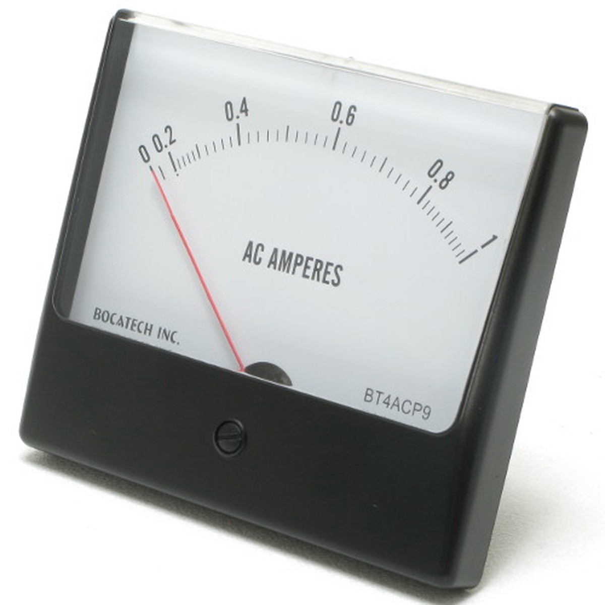 0 - 1 Amperes AC Analog Panel Meter