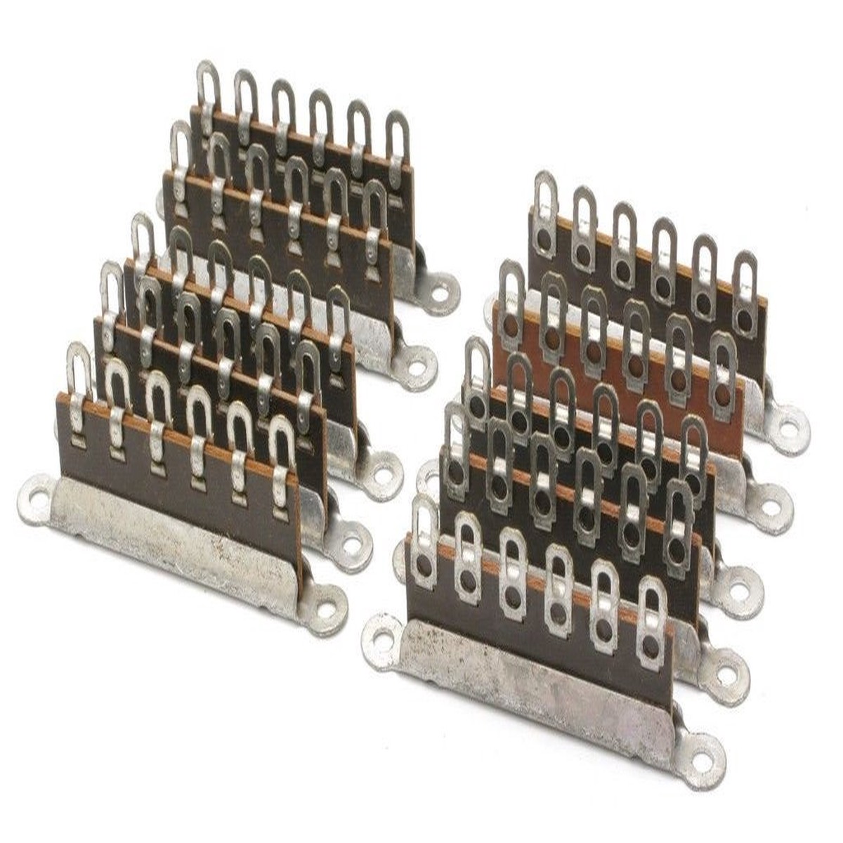 6-Position Phenolic Terminal Strip, 10 Piece Lot