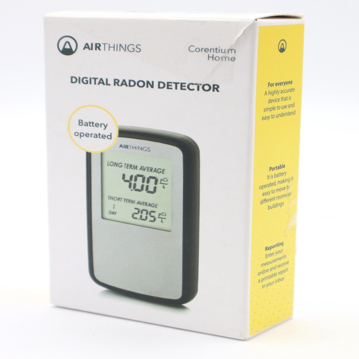 Airthings QRI Corentium Plus Radon Detector