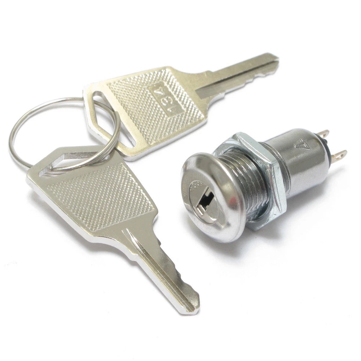 SPST Micro Electric ON OFF Key Switch
