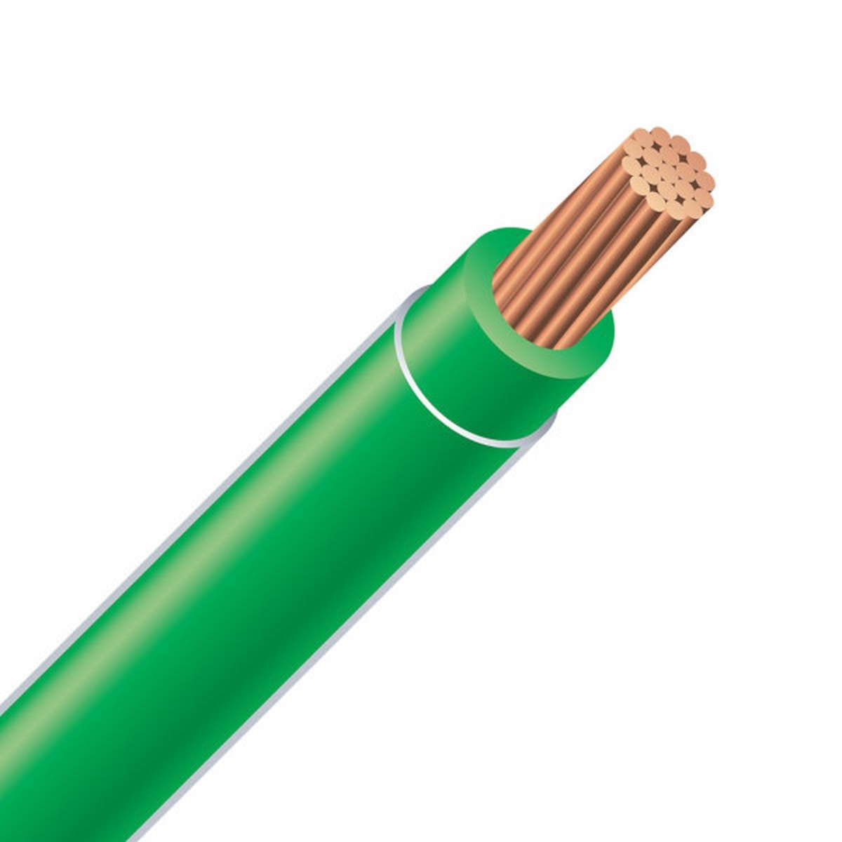THHN Building Wire 1 Awg Green