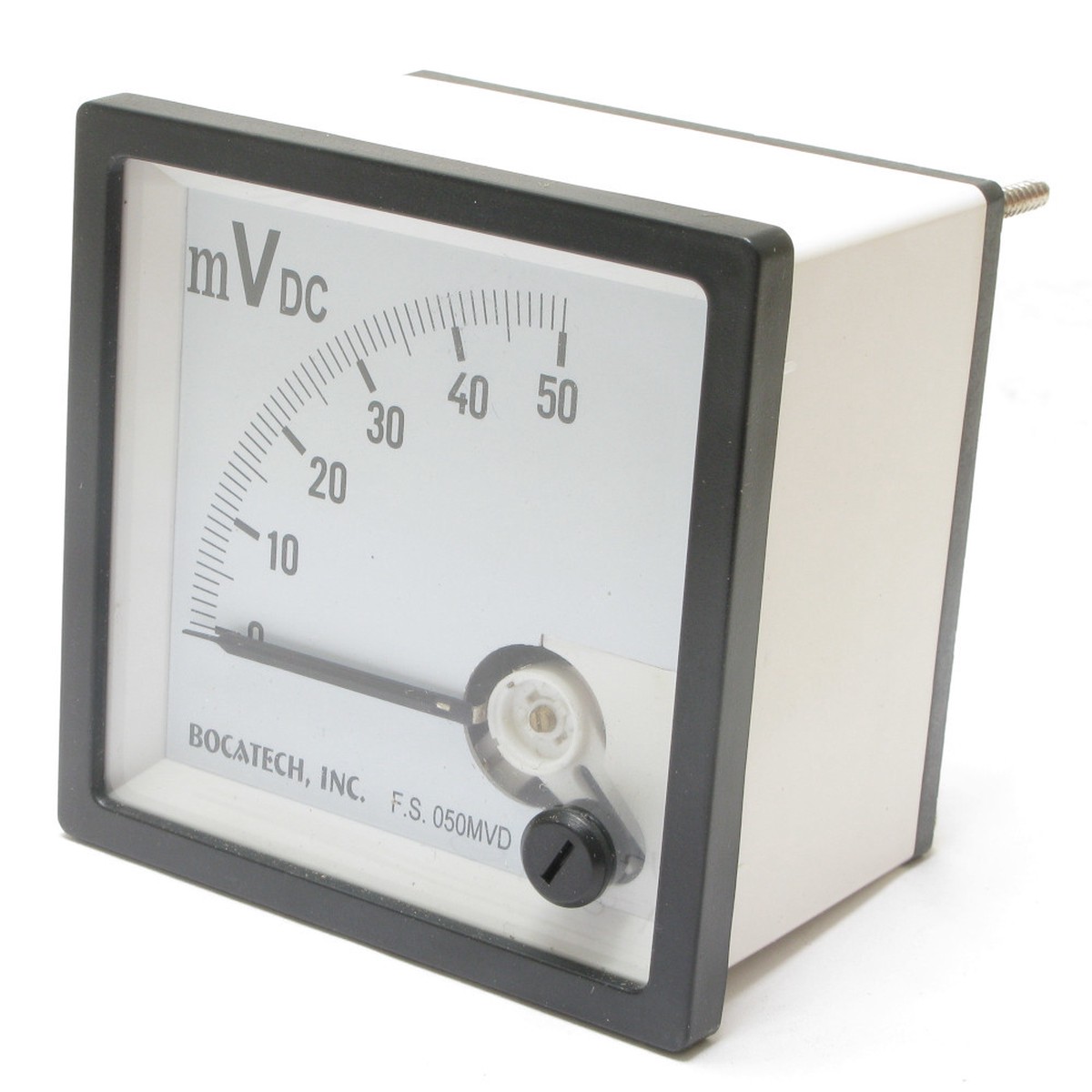 0 - 50 Millivolts DC Europa Style Panel Meter, 72mm