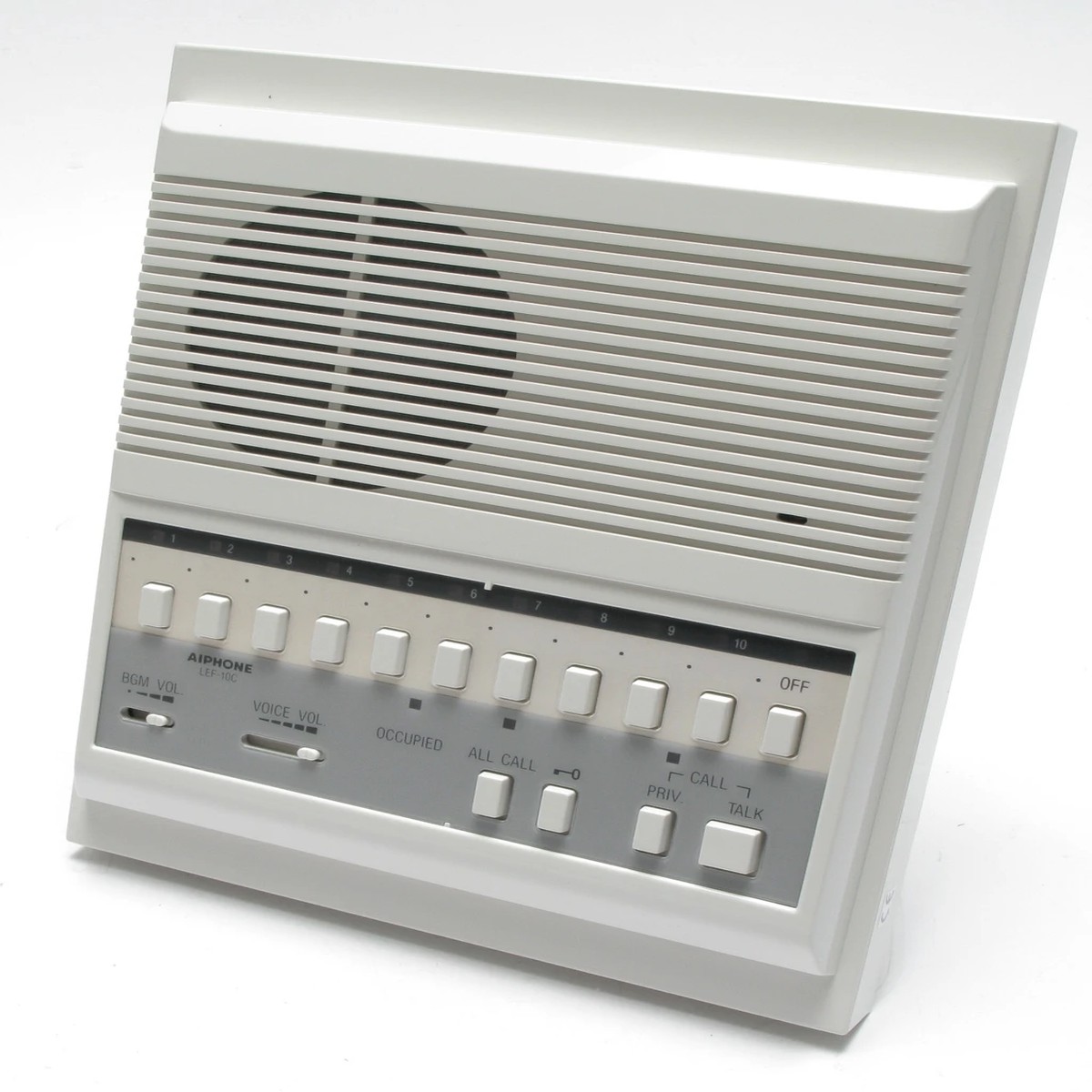 Aiphone LEF-10C 10-Call Semi-Flush Mount Master Station