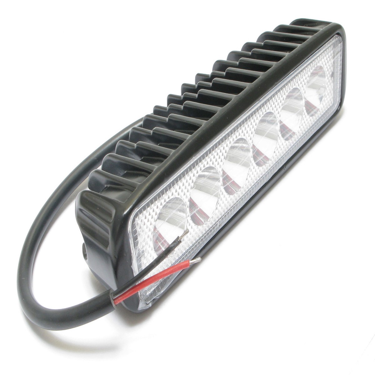 Six Inch Long LED Light Bar, 18 Watt