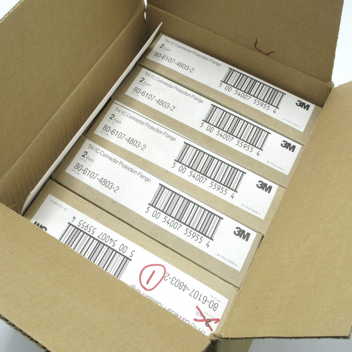 3M TH-1C Connector Protection Flange, 9pc