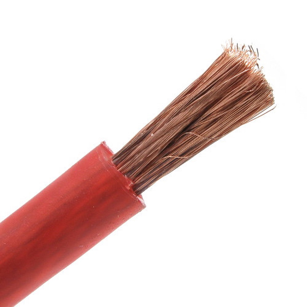 8 Awg Translucent Red Extra Flexible Power Cable