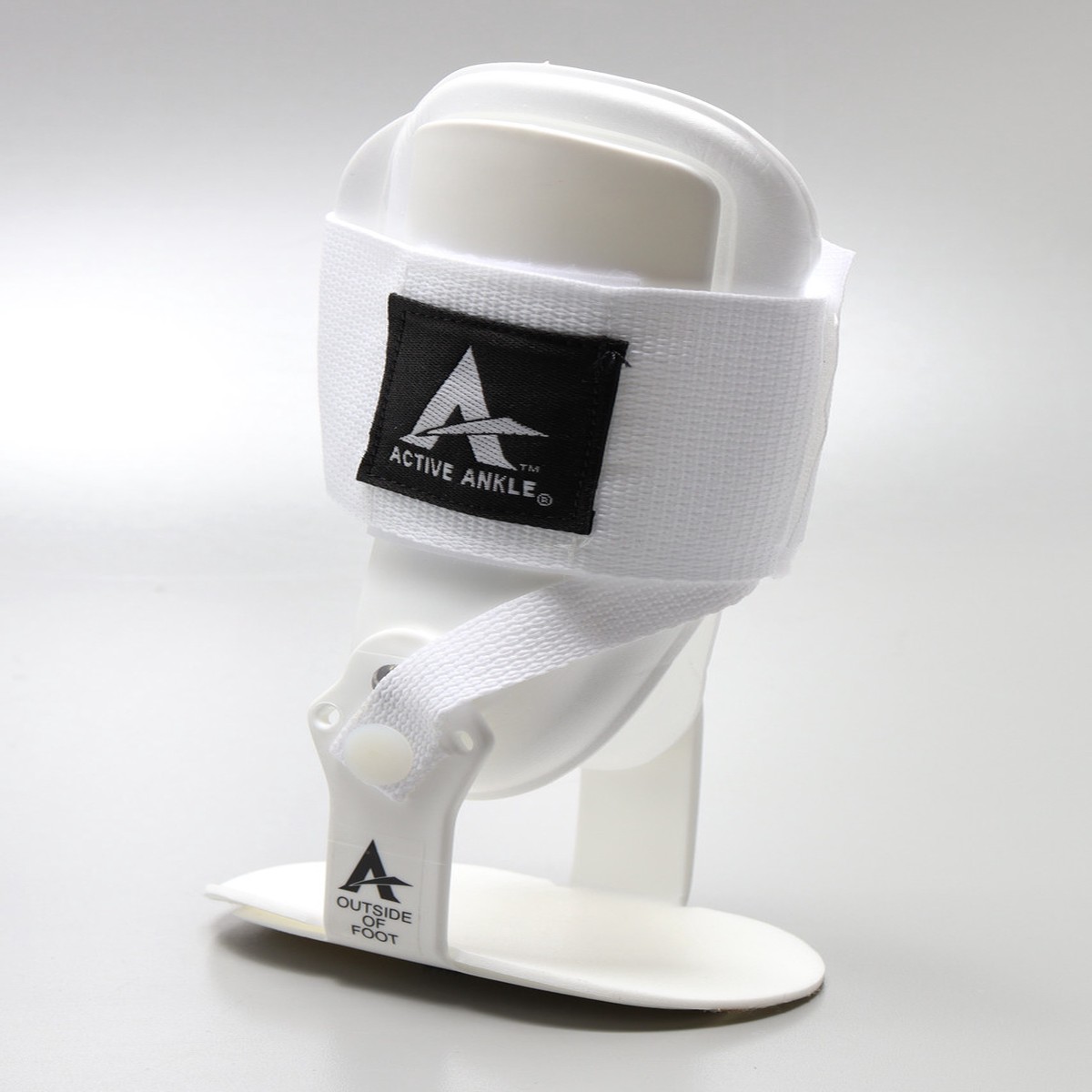 Active Ankle T2 Ankle Brace, Medium, White