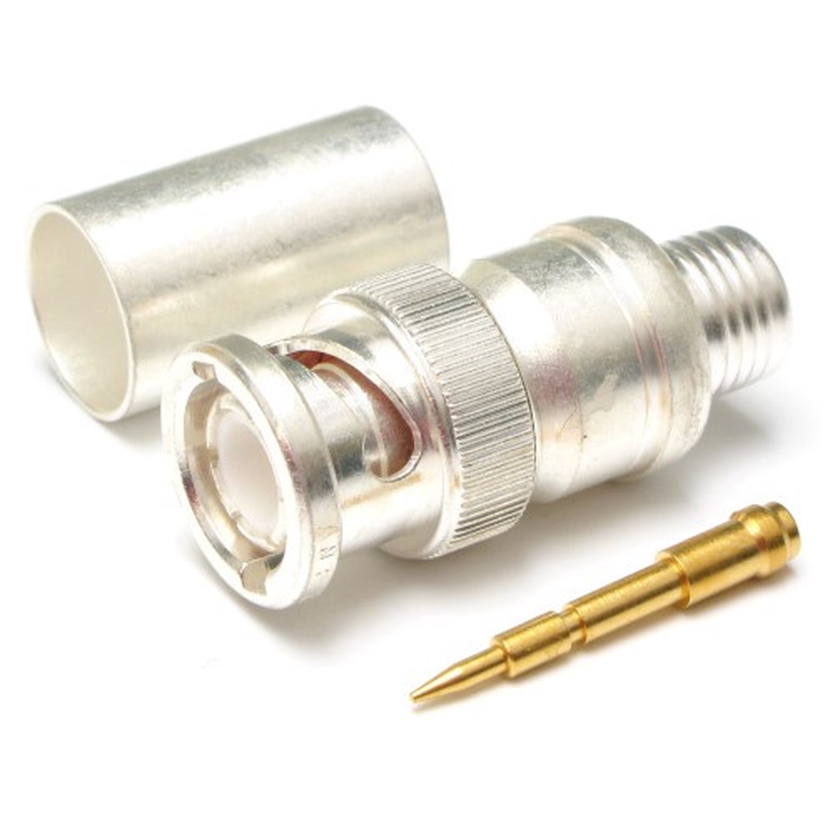 BNC Coaxial Straight Plug Crimp 50 ohm
