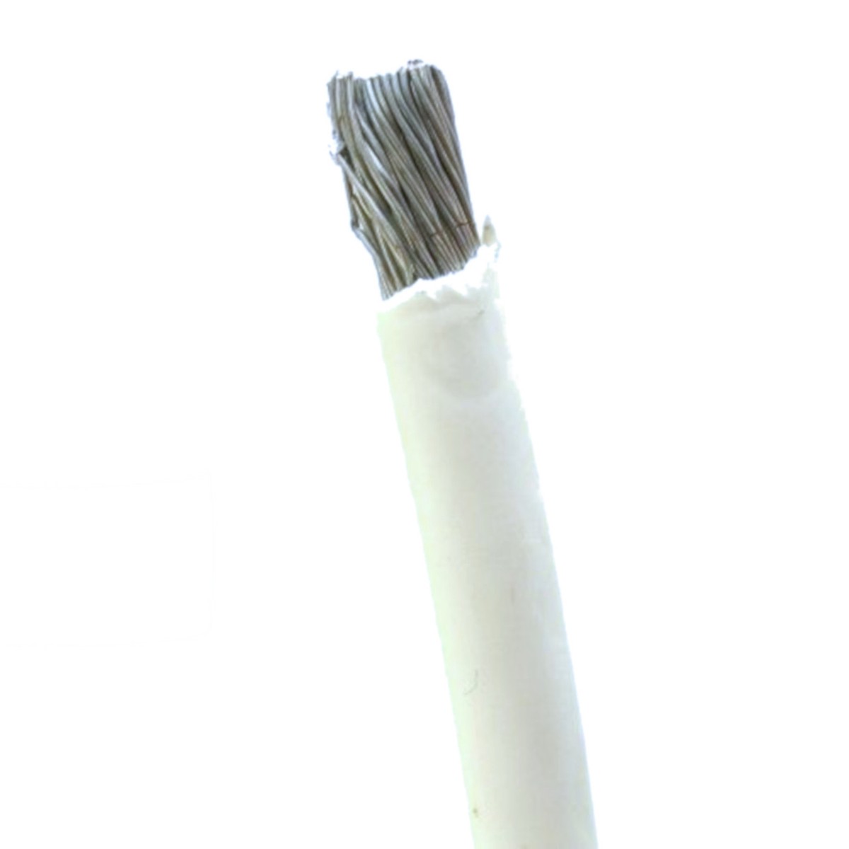 M22759/16-2-9, 2 AWG, ETFE Tefzel Jacketed Wire, White, 50ft