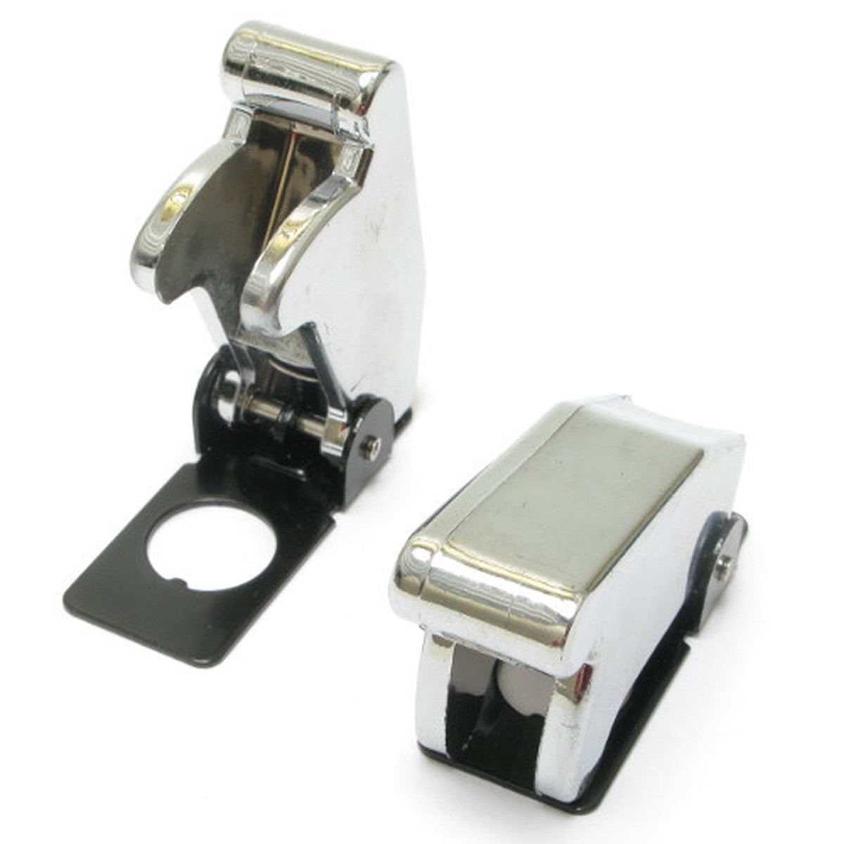 Safety Cover for Toggle Switch, Chrome Color