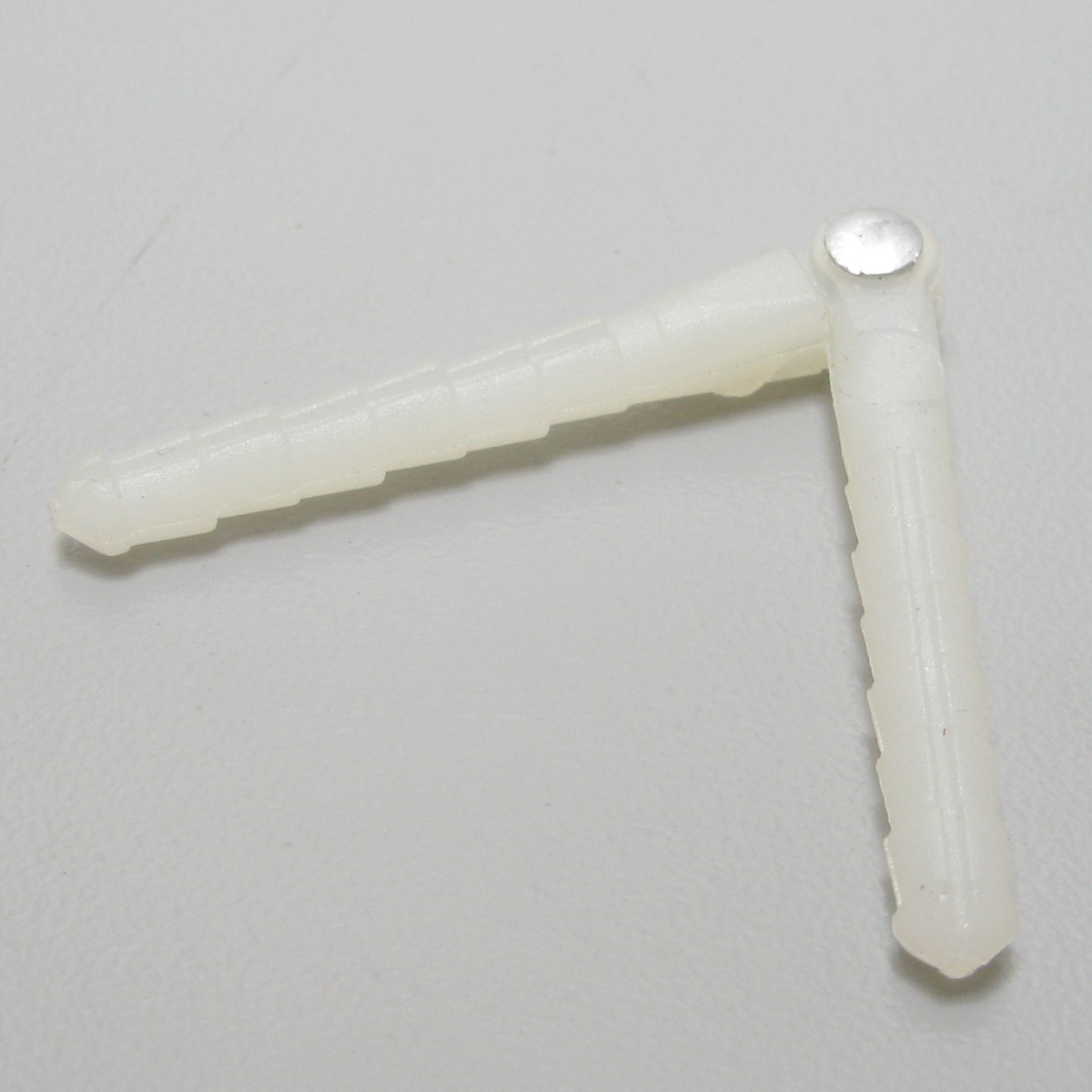 Pivot Round Hinge, 2.5mm x 48mm, Plastic, 10pc Lot