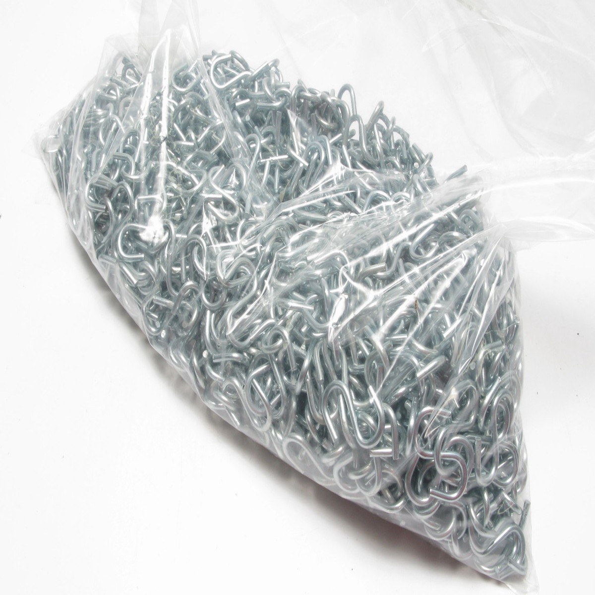 Steel S-Hook, 1 in x 3/32 in, 1000pc