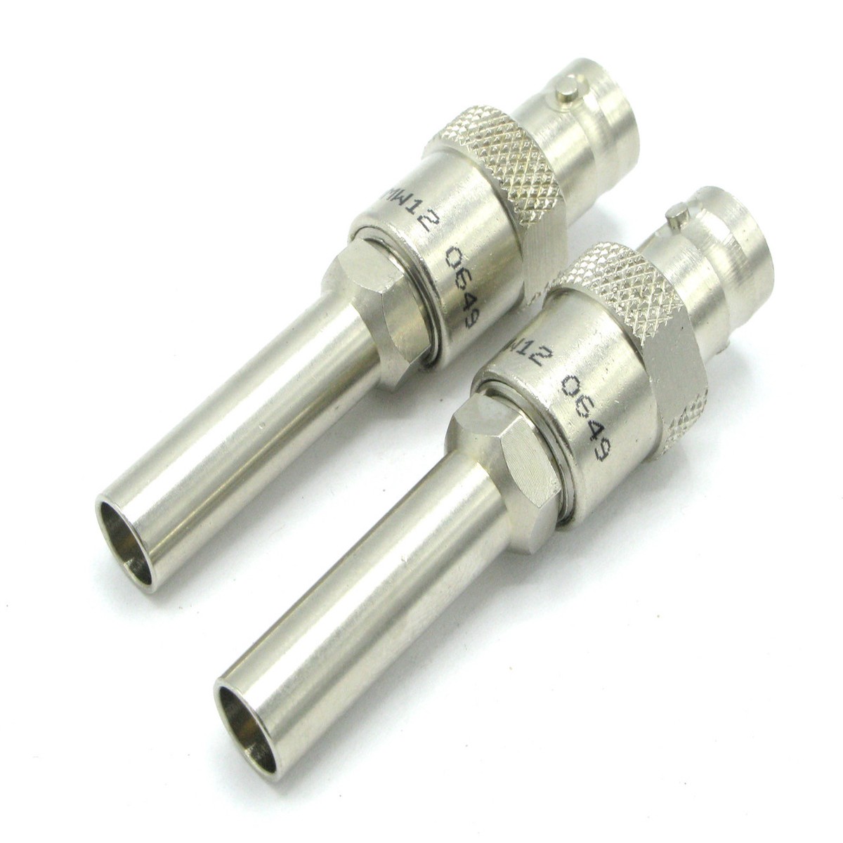 Trompeter ADMW12 RF Adapters Patch Plug to BNC Mini-WECo Adapter, 2pc