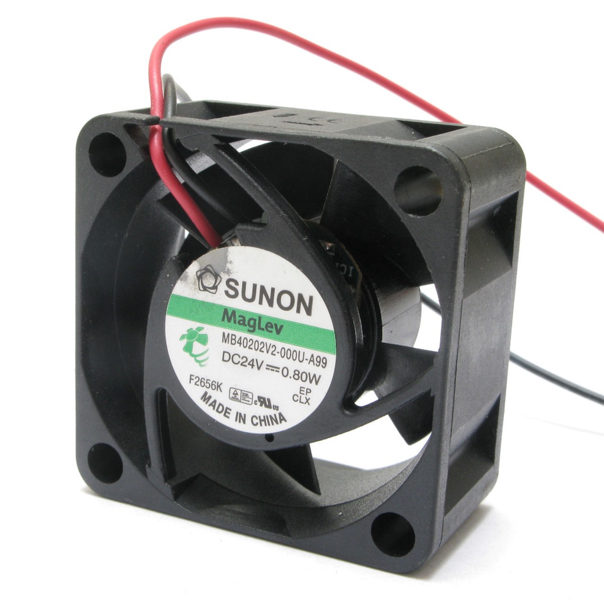 24 Volt DC Maglev Fan, 40mm, 0.80 Watt