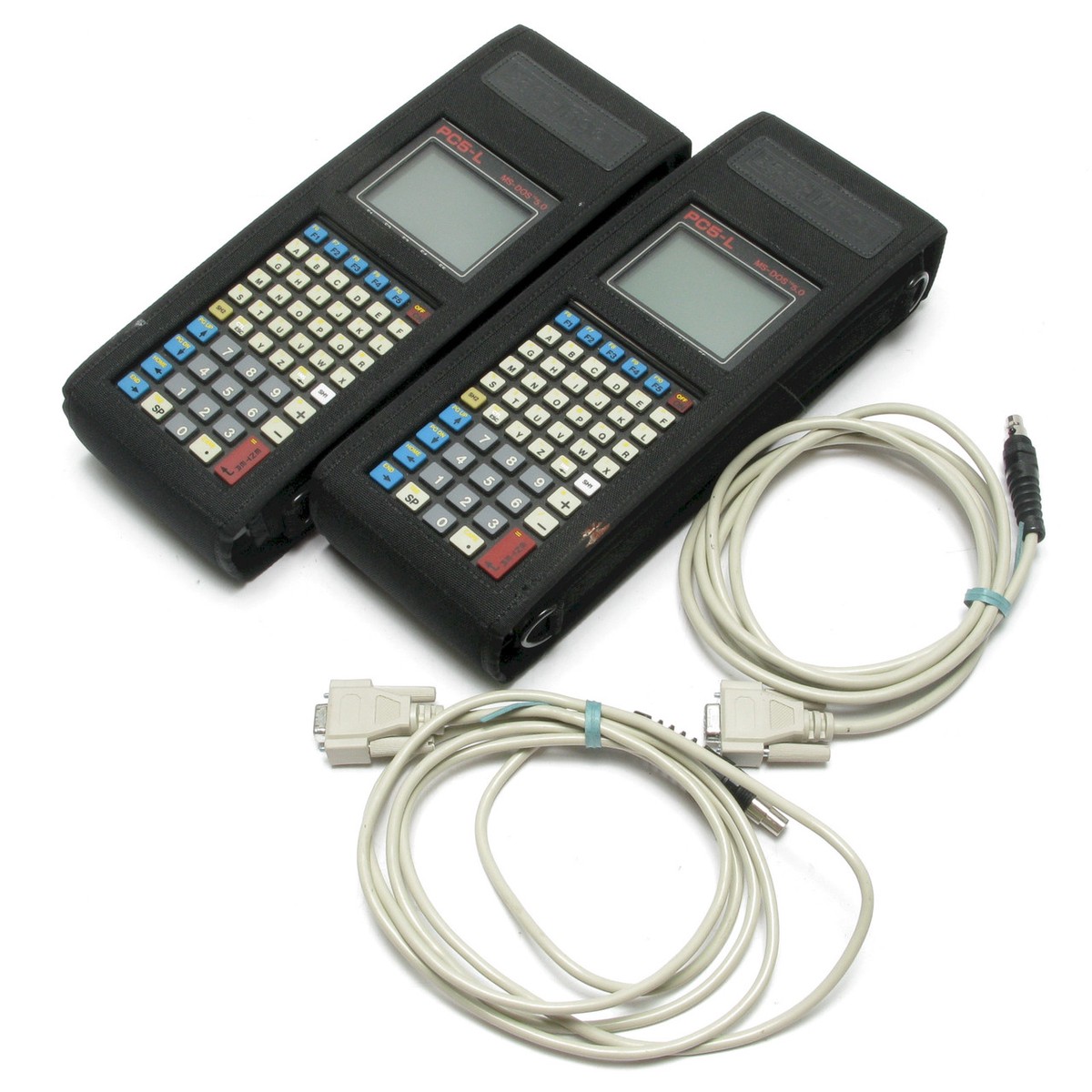 CMT Corvallis MicroTechnology PC5-L MS-DOS 5.0 Handheld Computer, 2pc Lot