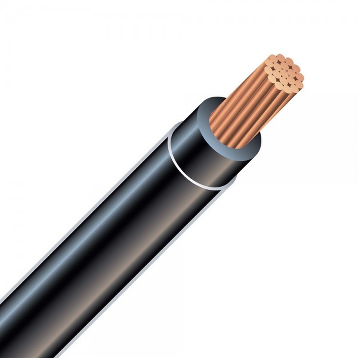THHN Building Wire 250 MCM Black