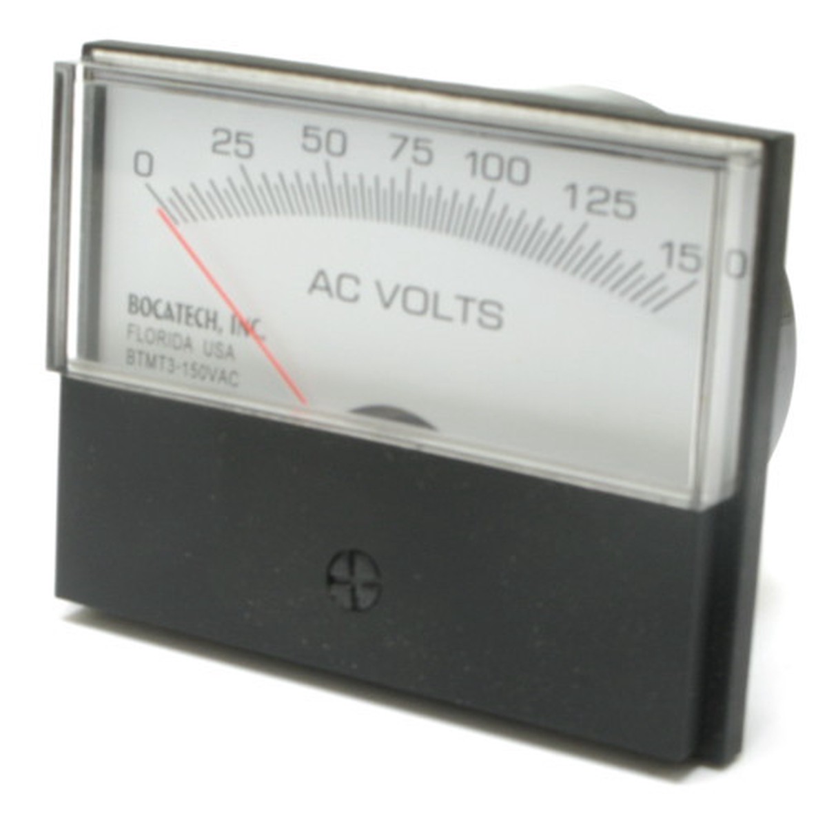 0 - 150 Volt AC Analog Surface Mount Panel Meter