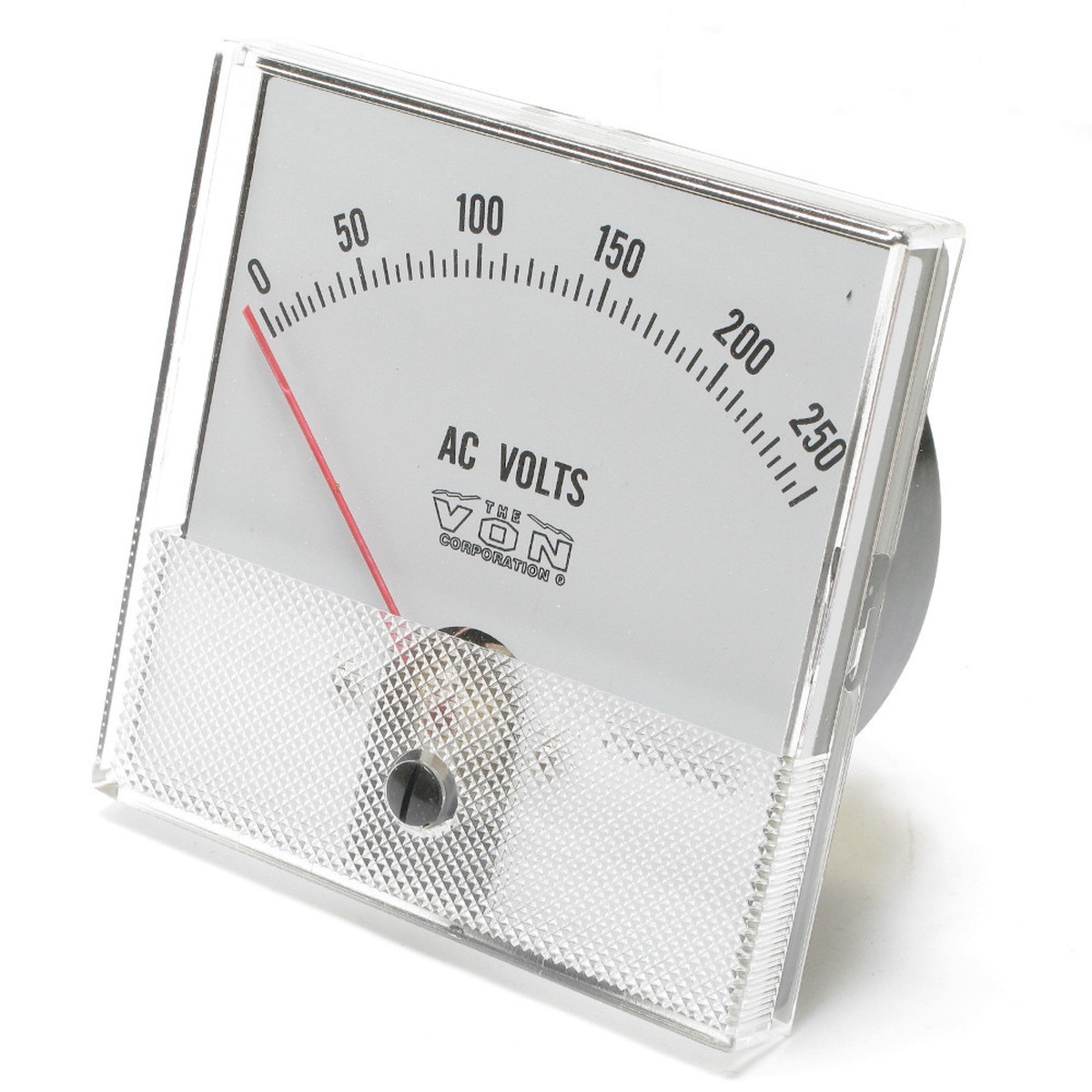 0 - 250 Volt AC Panaview Analog Panel Meter, 3 Inch