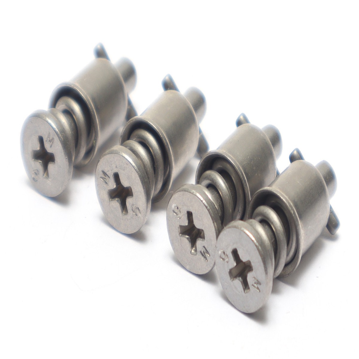 1142012-9 1/4 Turnlock Fastener Stud Assembly, 4pc