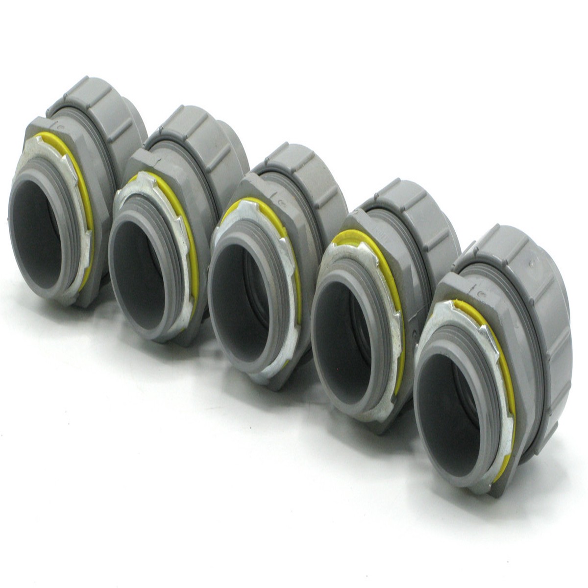 Arlington NMLT125 Non-Metallic Liquid Tight Fitting, 5pc
