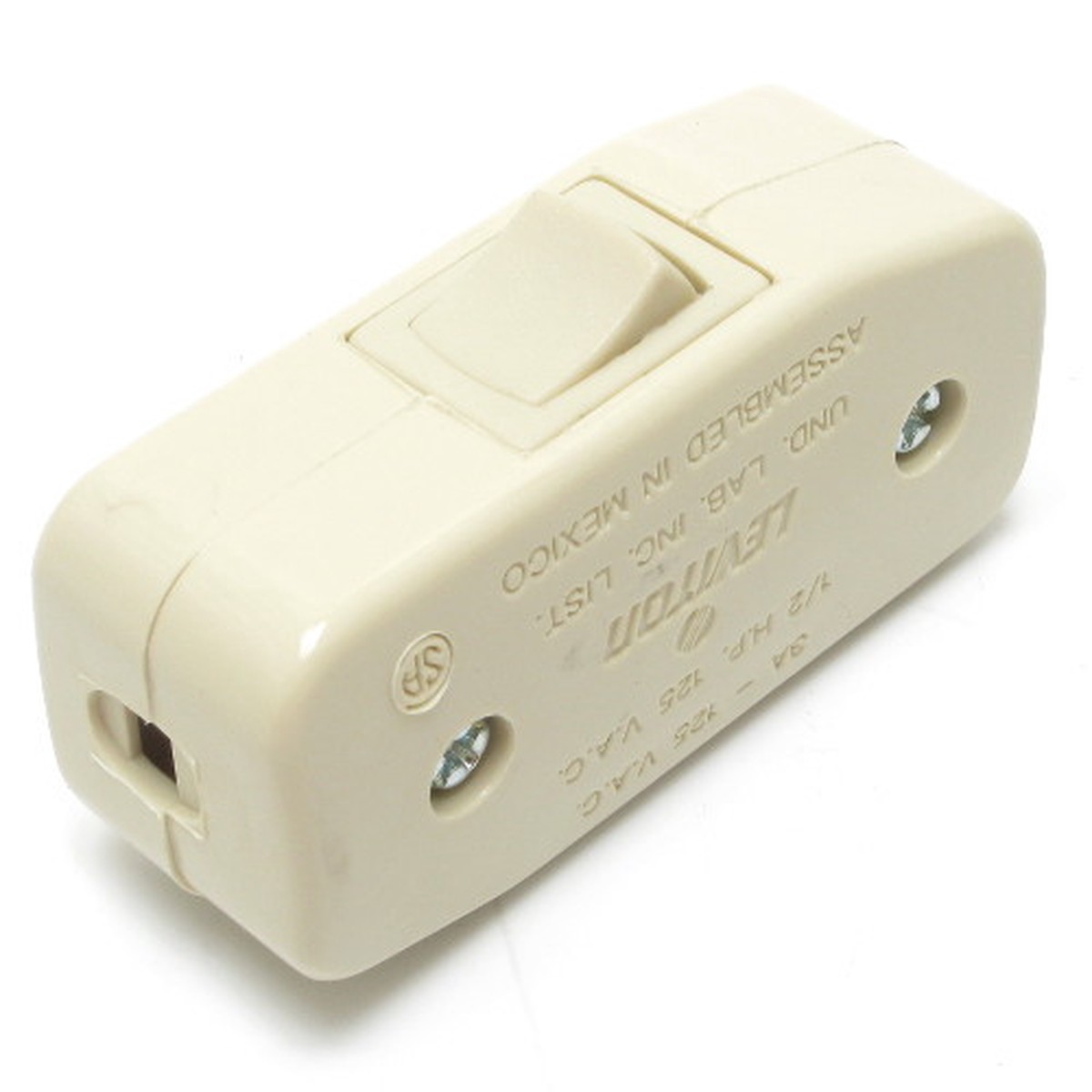 Inline Rocker Switch SPST 3 Amp 125 Volt AC