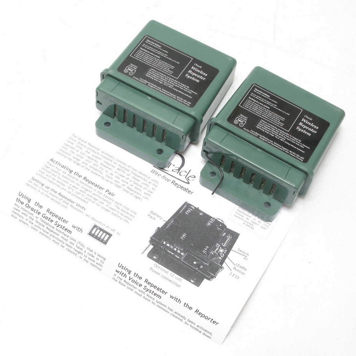 Liftmaster Oracle Gate Opener Wireless Repeater Set