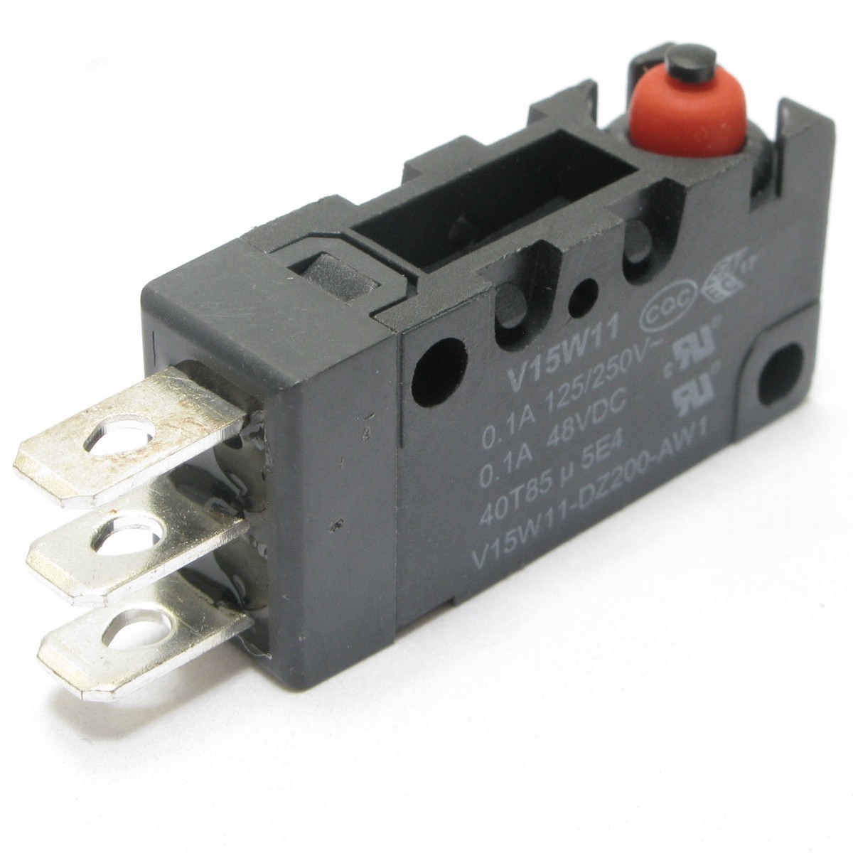 Miniature Snap Switch with Pin Plunger SPDT, Watertight