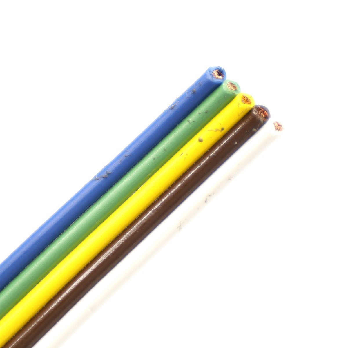 Trailer Wire, 16 Gauge, 5 Conductor Stranded Bare Copper