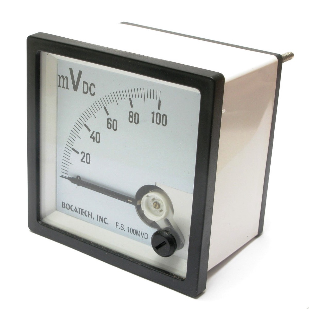 0 - 100 Millivolts DC Europa Analog Panel Meter, 72mm