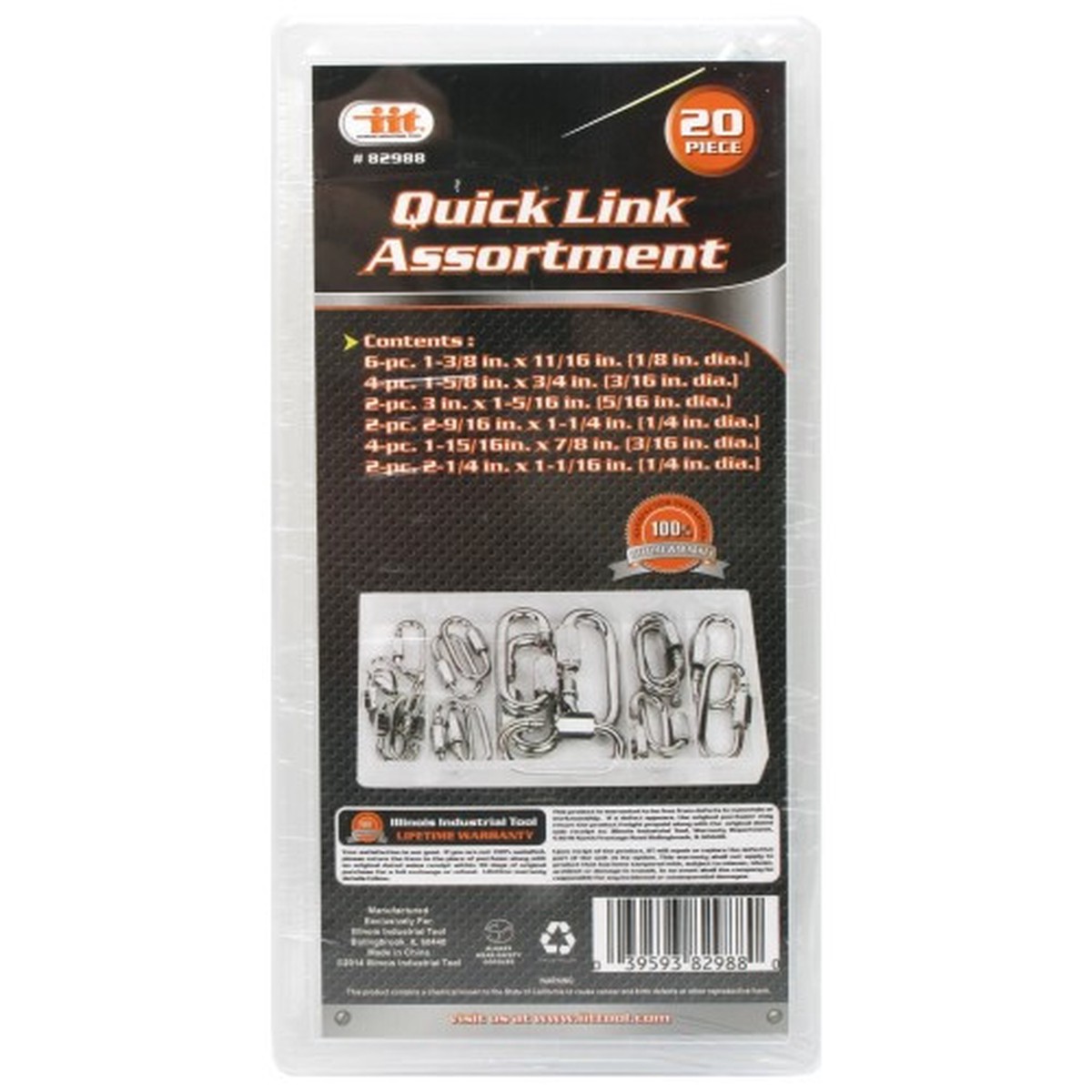 Quick Link Assortment 20 Piece