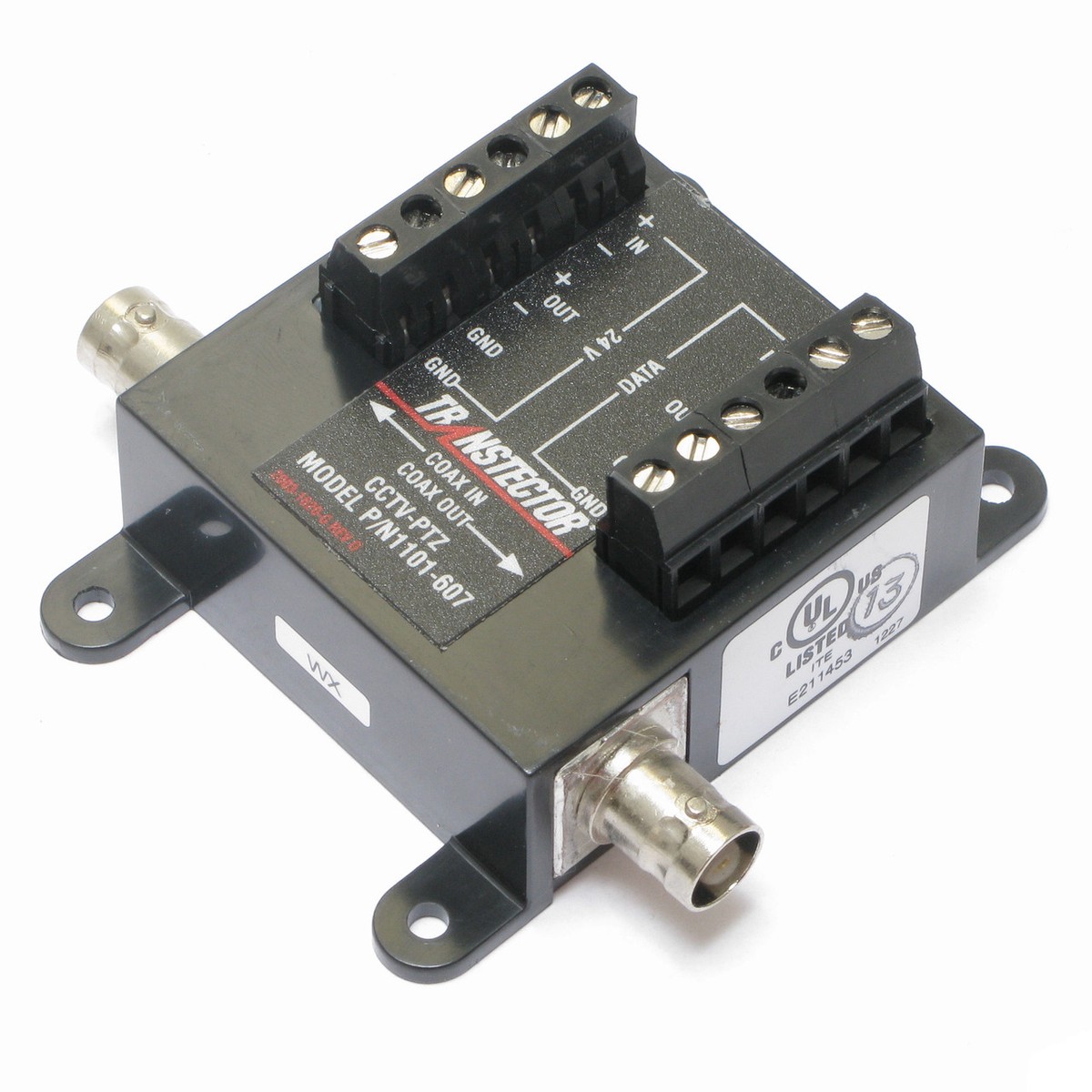 Transtector 1101-607 24V CCTV-PTZ Data Surge Protector