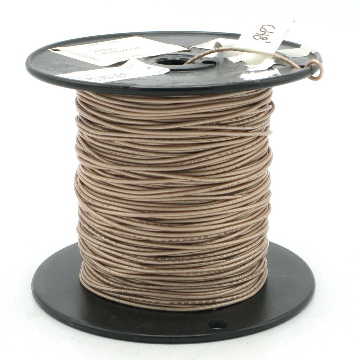 M17/93-RG178, PTFE Coax Cable, Shielded, Tan, 100ft